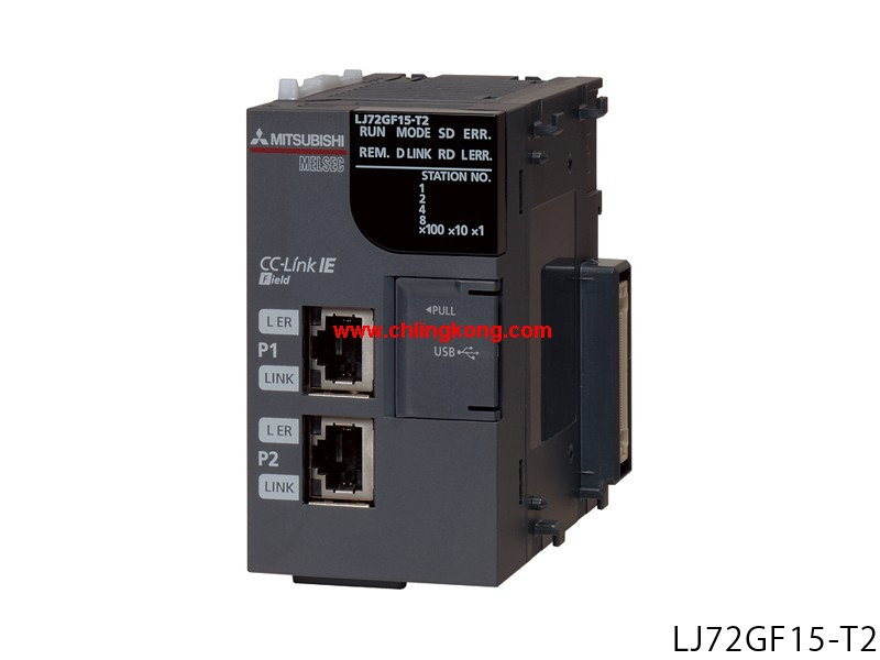 三菱 CC-Link IE現(xiàn)場網(wǎng)絡(luò)主機模塊 LJ72GF15-T2-CM