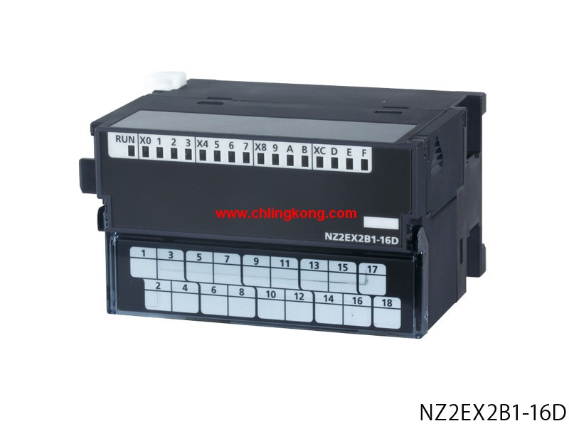 三菱 模數型遠程模塊用擴展DC輸入模塊 NZ2EX2B1-16D